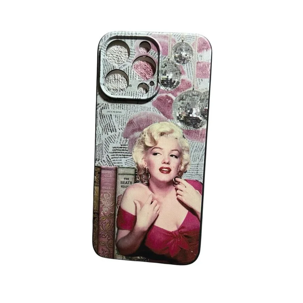 Marilyn Monroe iPhone Case for 11 Pro, 15 Pro, 15 Pro Max